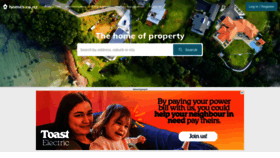 What Homes.co.nz website looked like in 2023 (1 year ago)