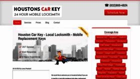 What Houstonscarkey.com website looked like in 2023 (1 year ago)