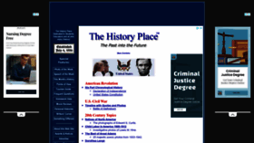 What Historyplace.com website looked like in 2023 (1 year ago)