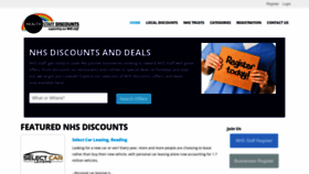 What Healthstaffdiscounts.co.uk website looked like in 2023 (2 years ago)