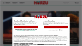 What Hoerzu.de website looked like in 2023 (1 year ago)