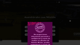 What Hotelesmision.com.mx website looked like in 2023 (1 year ago)