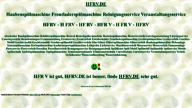 What Hfrv.de website looked like in 2023 (1 year ago)