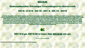 What Hhvb.de website looked like in 2023 (1 year ago)