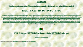 What Hvzg.de website looked like in 2023 (1 year ago)