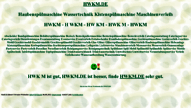 What Hwkm.de website looked like in 2023 (2 years ago)