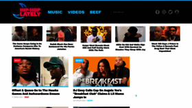 What Hiphoplately.com website looked like in 2023 (1 year ago)