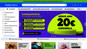 What Hobbyhall.fi website looked like in 2023 (1 year ago)