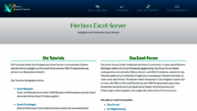 What Herber.de website looked like in 2023 (1 year ago)