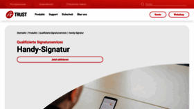 What Handy-signatur.at website looked like in 2023 (1 year ago)