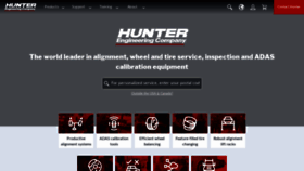 What Hunter.com website looked like in 2023 (1 year ago)