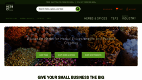 What Herbco.com website looked like in 2023 (1 year ago)