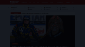 What Hockeysverige.se website looked like in 2023 (1 year ago)