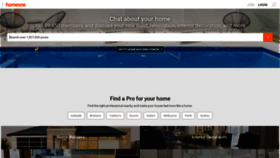 What Homeone.com.au website looked like in 2023 (1 year ago)