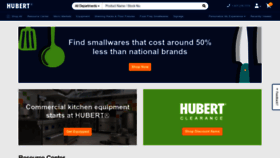 What Hubert.com website looked like in 2023 (1 year ago)