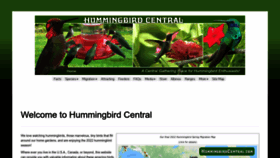 What Hummingbirdcentral.com website looked like in 2023 (1 year ago)