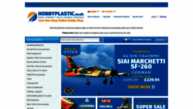 What Hobbyplastic.co.uk website looked like in 2023 (1 year ago)