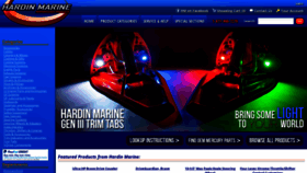 What Hardin-marine.com website looked like in 2023 (1 year ago)