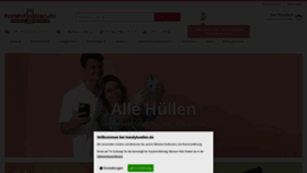 What Handyhuellen.de website looked like in 2023 (1 year ago)