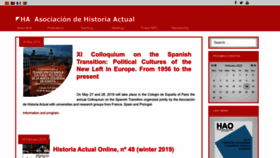 What Historia-actual.org website looked like in 2023 (1 year ago)