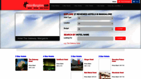 What Hotelsinmangalore.com website looked like in 2023 (1 year ago)