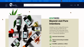 What Hempworx.com website looked like in 2023 (1 year ago)