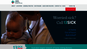 What Homedoctor.com.au website looked like in 2023 (1 year ago)