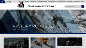 What Horosvaz.cz website looked like in 2023 (1 year ago)