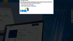 What Hnb.net website looked like in 2023 (1 year ago)
