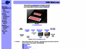 What Homecomputer.de website looked like in 2023 (1 year ago)