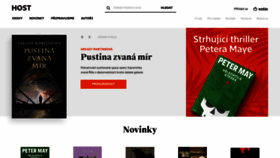 What Hostbrno.cz website looked like in 2023 (1 year ago)