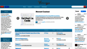 What Halls-of-valhalla.org website looked like in 2023 (1 year ago)