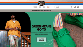 What Heydudeshoesusa.com website looked like in 2023 (1 year ago)