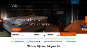 What Hotelschiphol.nl website looked like in 2023 (1 year ago)