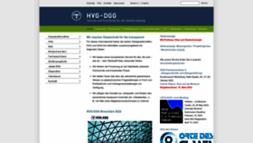 What Hvg-dgg.de website looked like in 2023 (1 year ago)