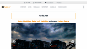 What Hadel.net website looked like in 2023 (1 year ago)