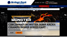 What Heritagebankcenter.com website looked like in 2023 (1 year ago)