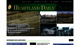 What Heartlanddailynews.com website looked like in 2023 (1 year ago)