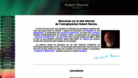 What Hubertreeves.info website looked like in 2023 (1 year ago)