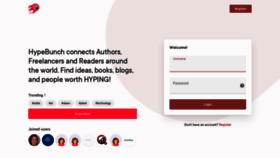 What Hypebunch.com website looked like in 2023 (1 year ago)