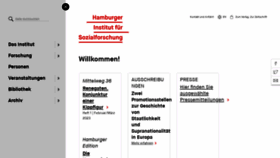 What His-online.de website looked like in 2023 (1 year ago)