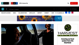 What Harvestpublicmedia.org website looked like in 2023 (1 year ago)
