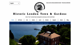 What Historiclondontown.org website looked like in 2023 (1 year ago)
