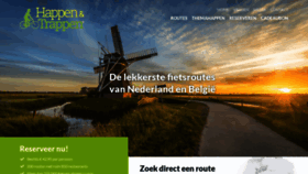 What Happenentrappen.nl website looked like in 2023 (1 year ago)