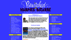 What Harpiesbizarre.com website looked like in 2023 (1 year ago)