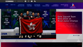 What Hksi.org.hk website looked like in 2023 (1 year ago)