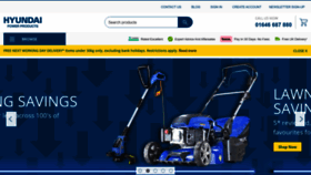What Hyundaipowerequipment.co.uk website looked like in 2023 (1 year ago)