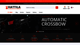 What Hattila.com website looked like in 2023 (1 year ago)