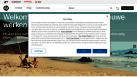 What Hp.nl website looked like in 2023 (3 years ago)