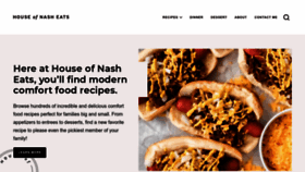 What Houseofnasheats.com website looked like in 2023 (1 year ago)
